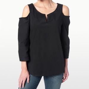 NYDJ black blouse